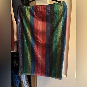 New York & Company Sequin Skirt